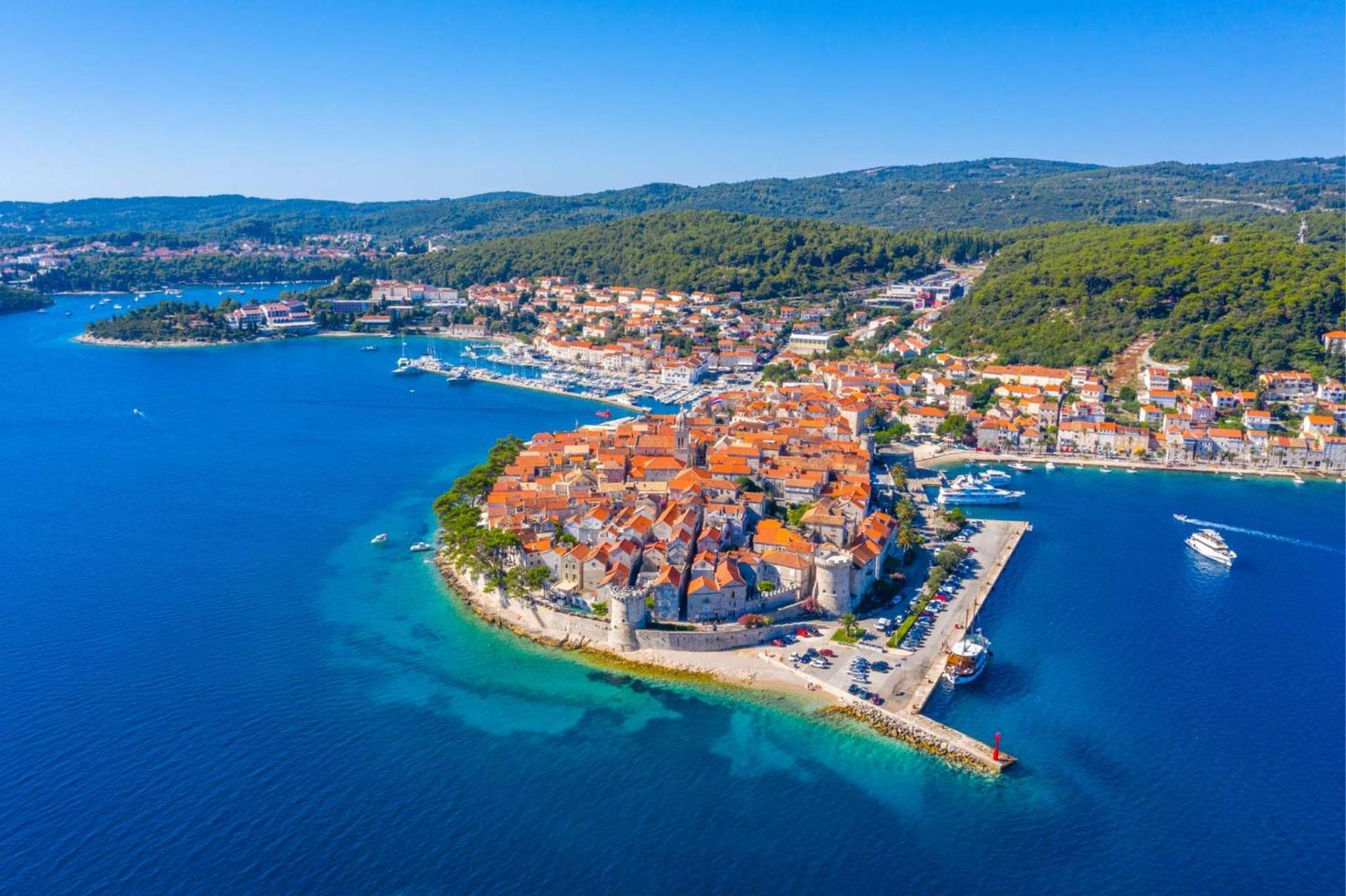 Apartments Sirius Korcula Town Bagian luar foto